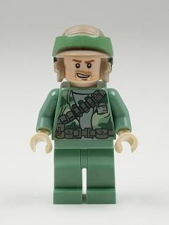 LEGO Minifigure -- Rebel Commando - Stubble (9489)-Star Wars / Star Wars Episode 4/5/6 -- SW0368 -- Creative Brick Builders
